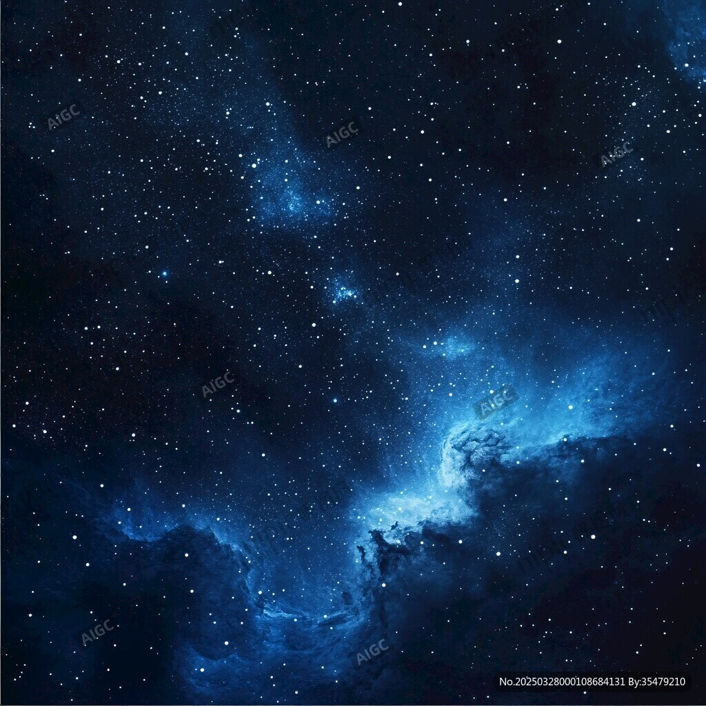 梦幻深邃的浩瀚星空