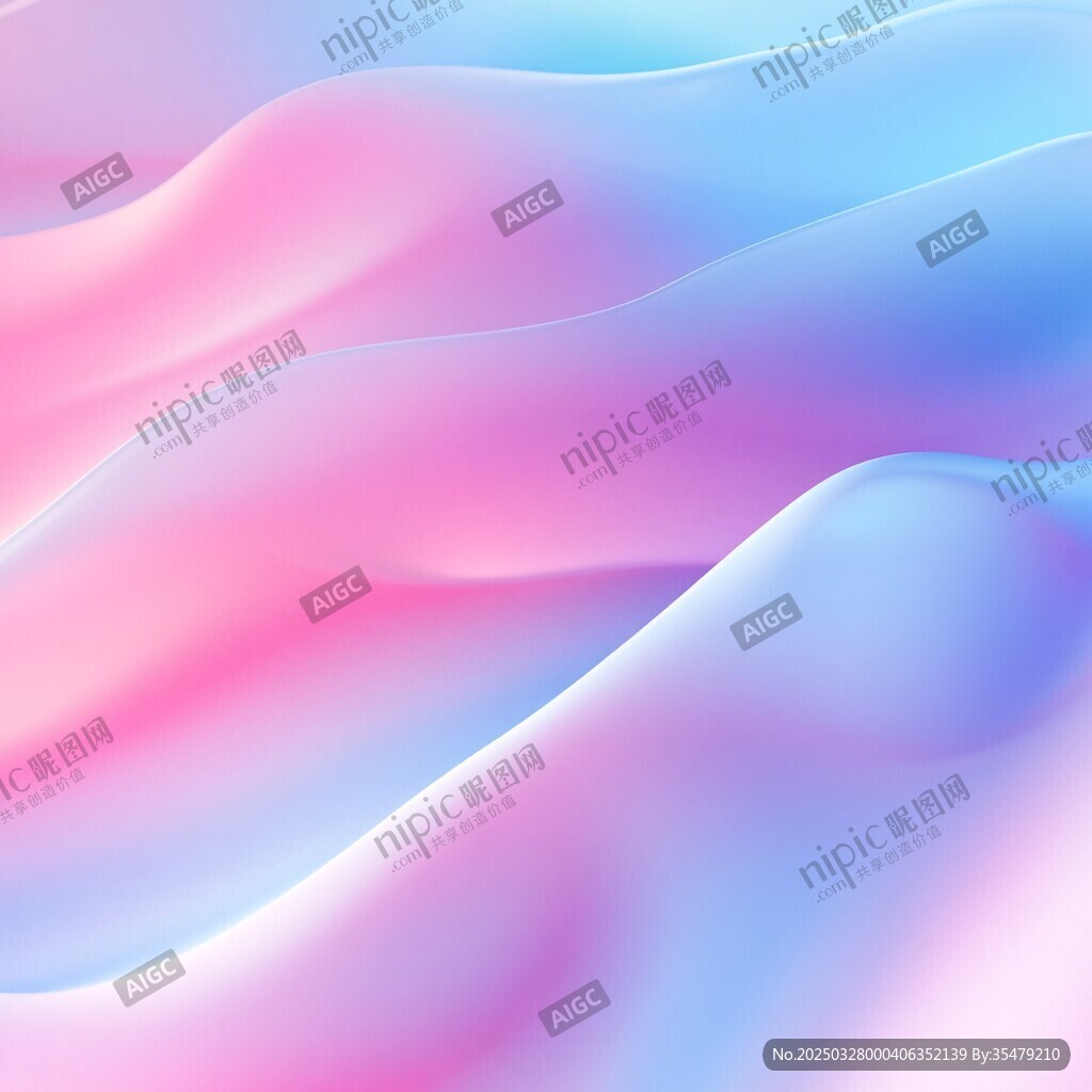 梦幻渐变流体背景图案
