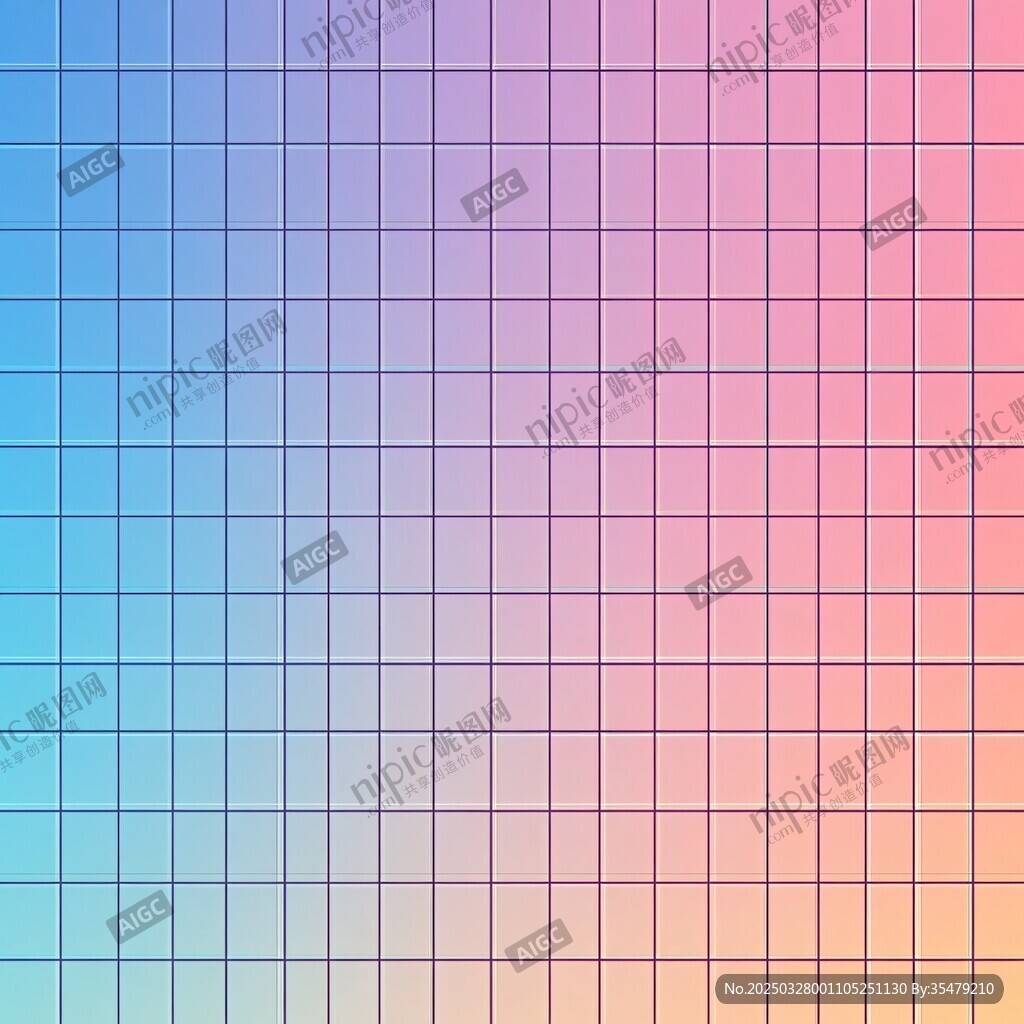 渐变方格背景图