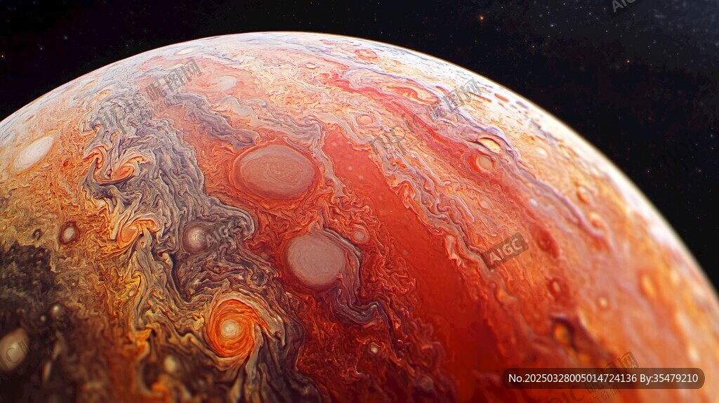 壮观木星特写
