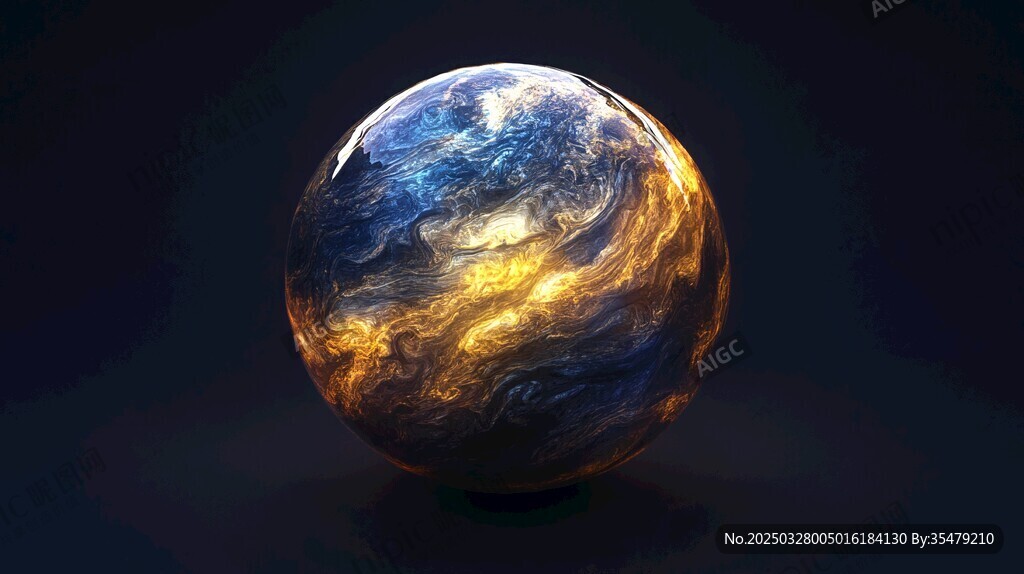 梦幻星球特效球体艺术呈现
