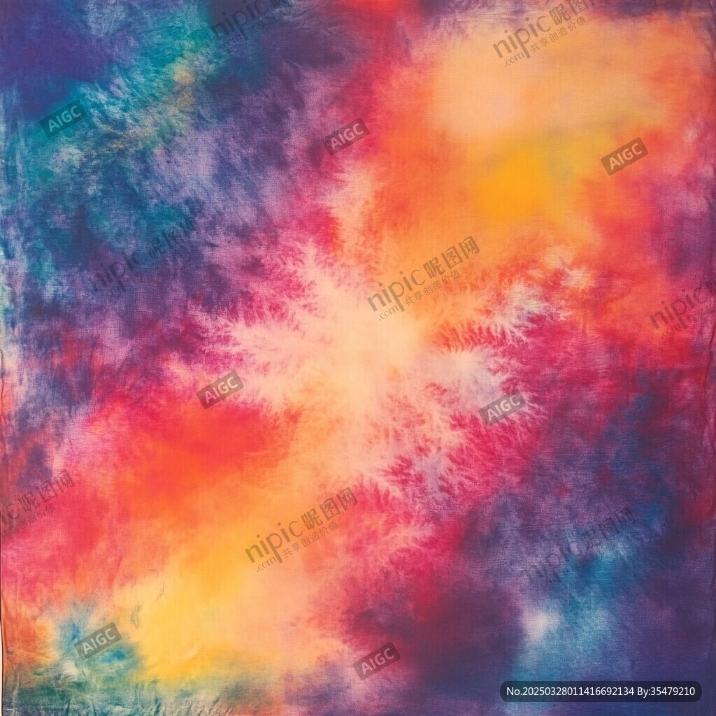 梦幻炫彩抽象艺术背景图