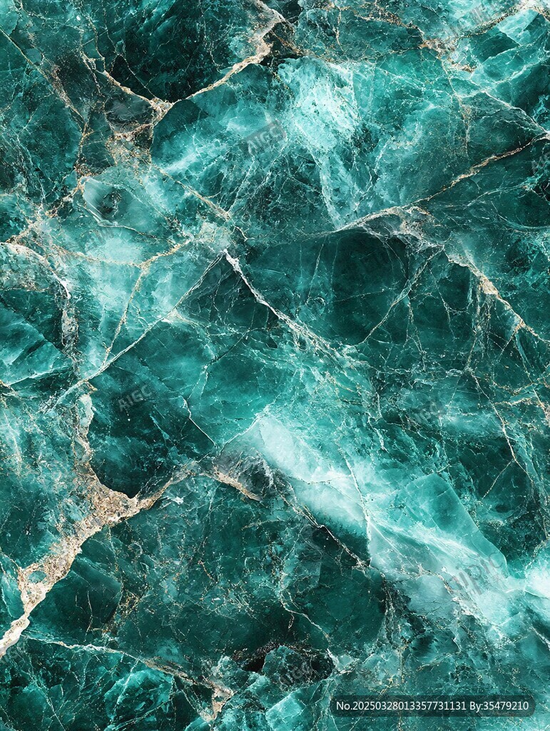 祖母绿大理石纹理图案