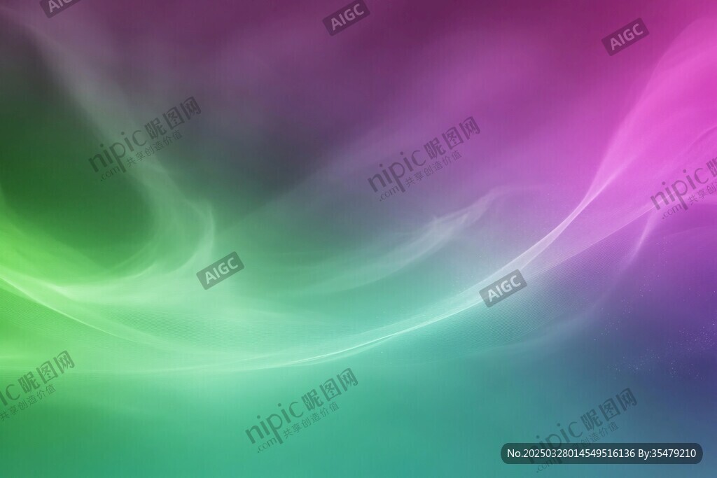 梦幻炫彩渐变流体背景图