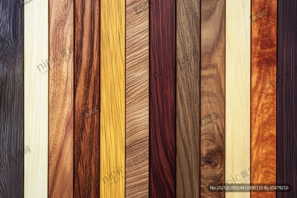 多样木材纹理展示