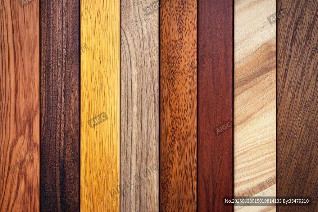 多样木材纹理展示