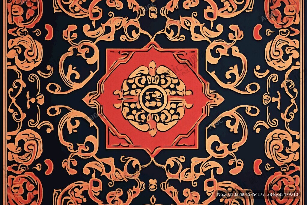 中式传统花纹古典图案