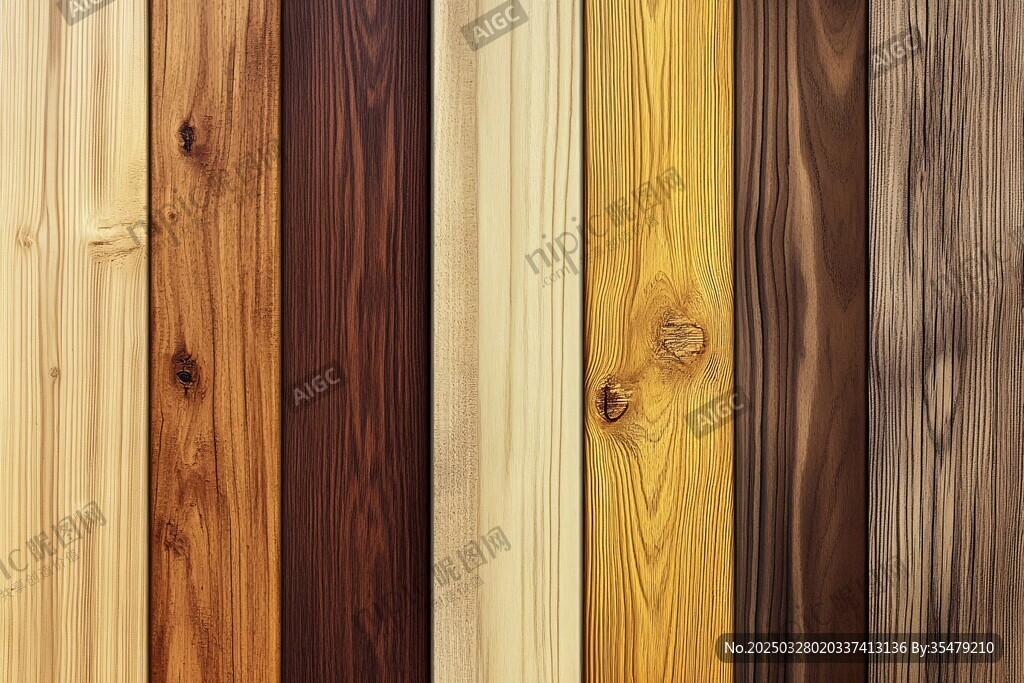 多样木材纹理展示