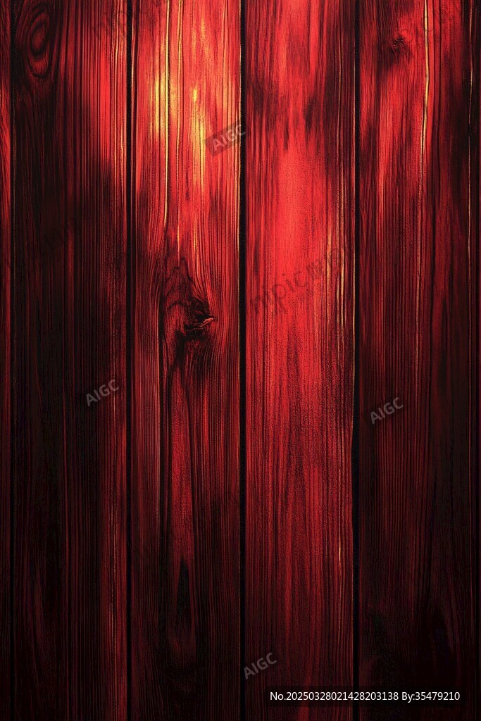 深红木质纹理背景图