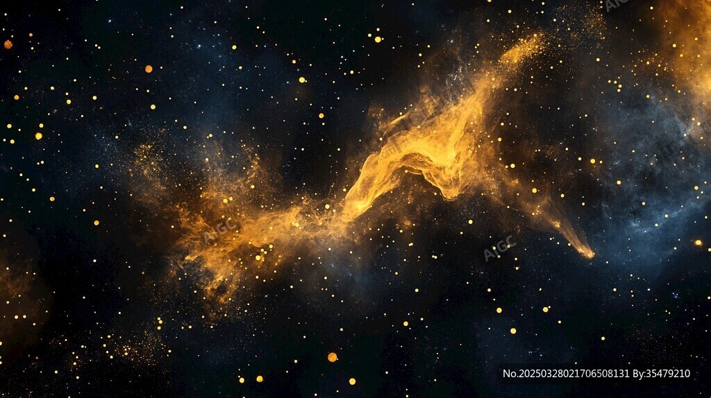 梦幻宇宙星云绚烂景观