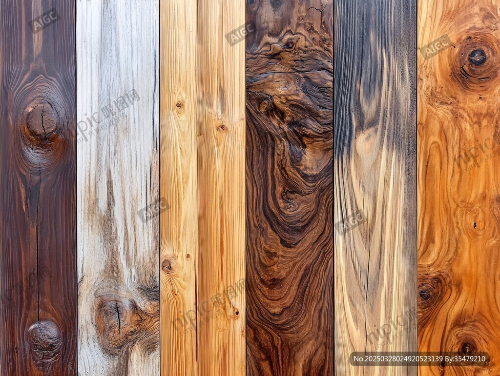 多样木纹展示