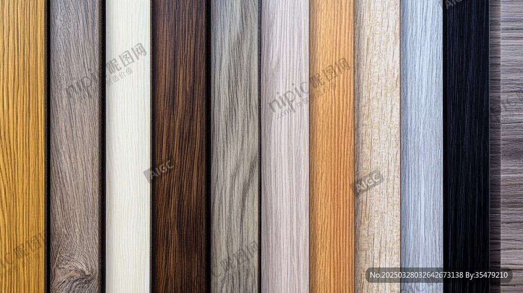 多样木纹板材展示