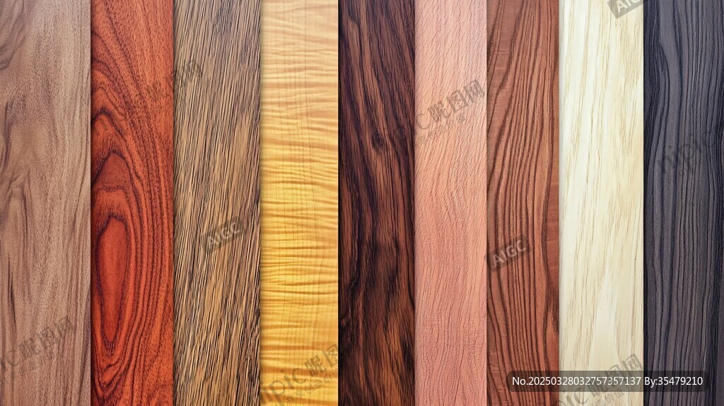 多样木材纹理展示