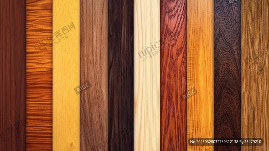 多样木材纹理展示