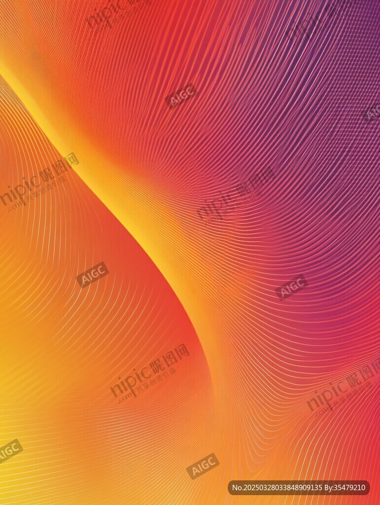 炫彩流动渐变抽象背景图