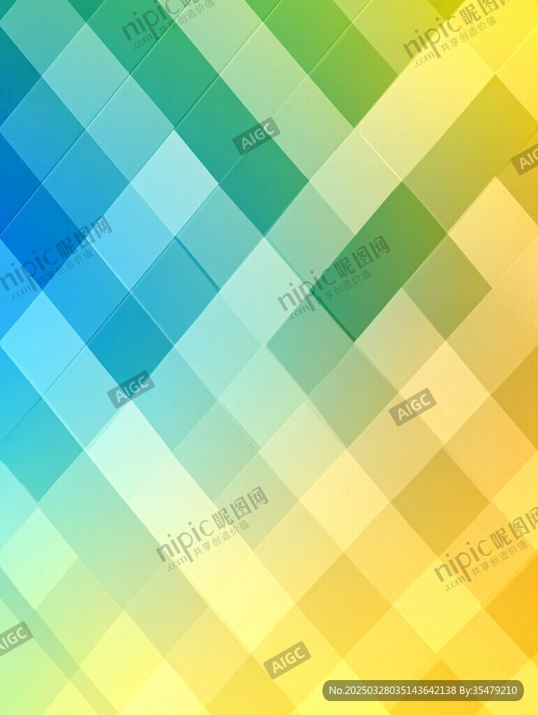 多彩几何渐变背景图案