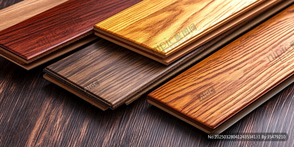 多样木纹地板展示