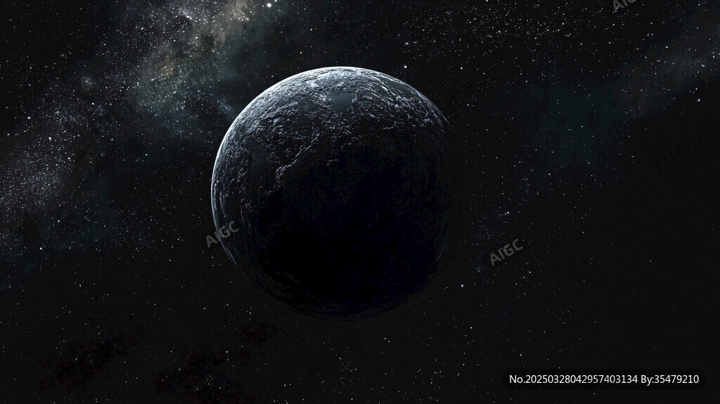 深邃宇宙中的神秘星球
