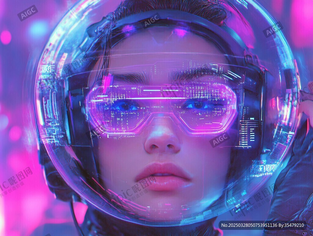 未来女宇航员的科技视界