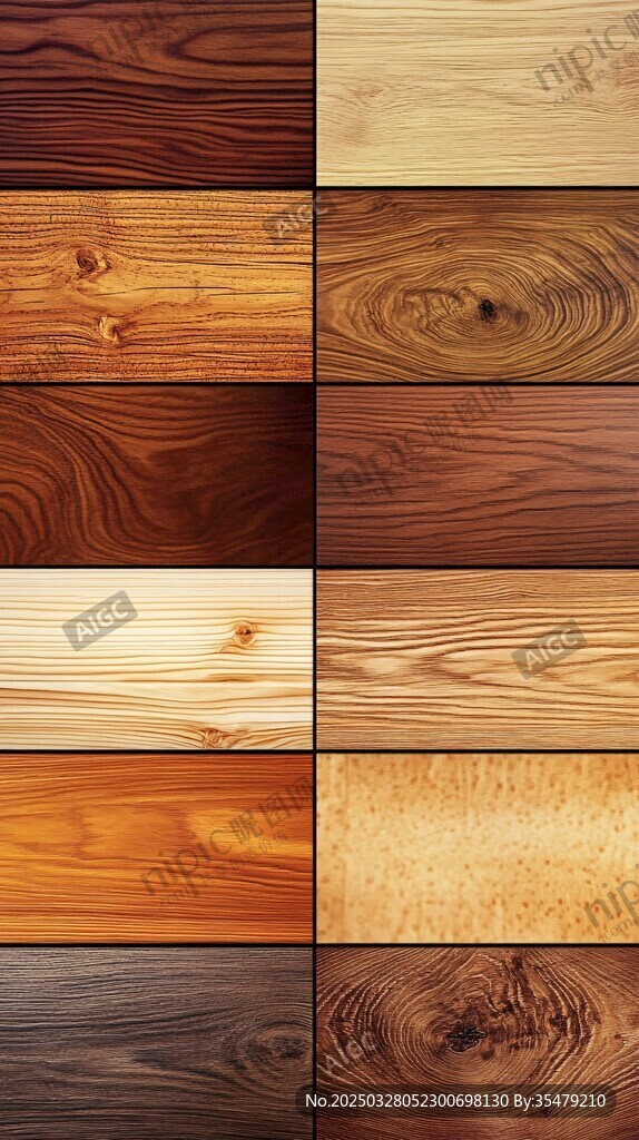 多样木纹纹理展示