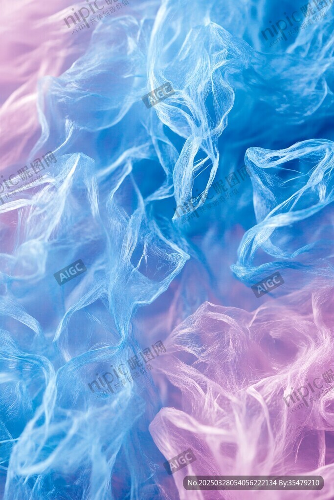 梦幻蓝紫烟雾纹理背景