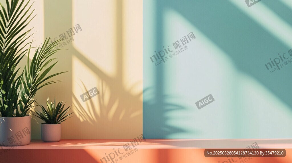 阳光绿植营造温馨角落