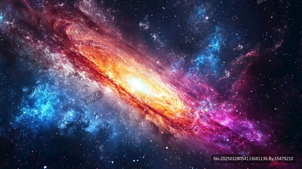 绚丽星系宇宙奇观