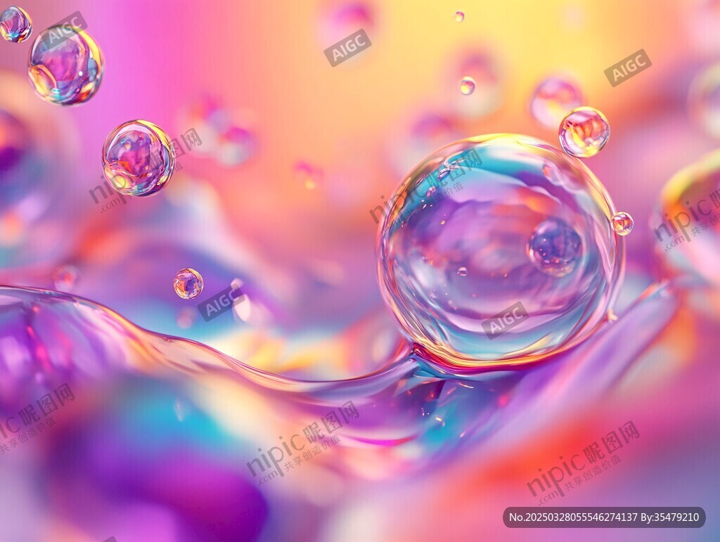 梦幻炫彩泡泡世界