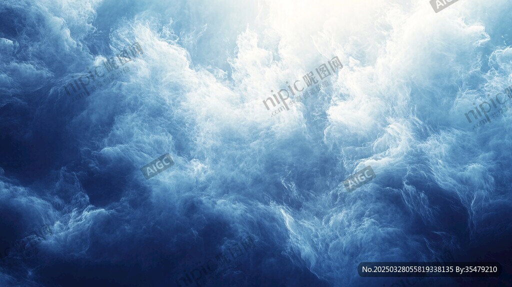 梦幻云海天空壮丽景观