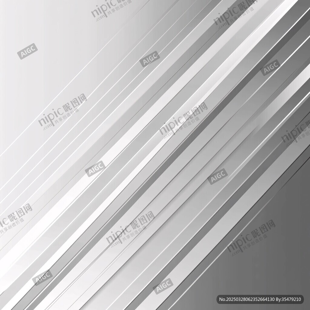 银灰斜线条纹简约背景图