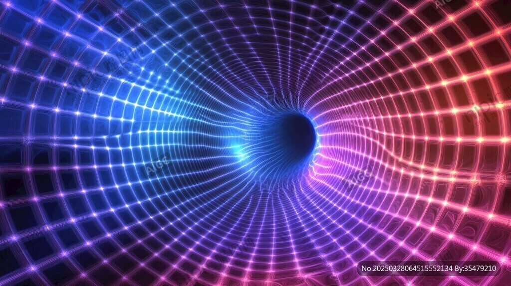 炫彩科幻隧道光影特效