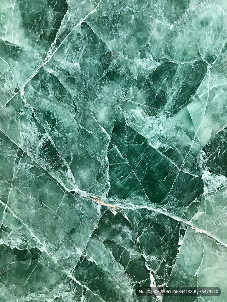 翠绿大理石纹理背景图