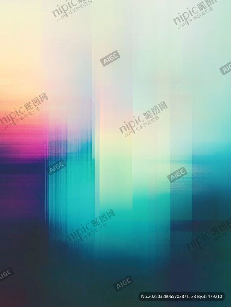 梦幻渐变模糊背景图