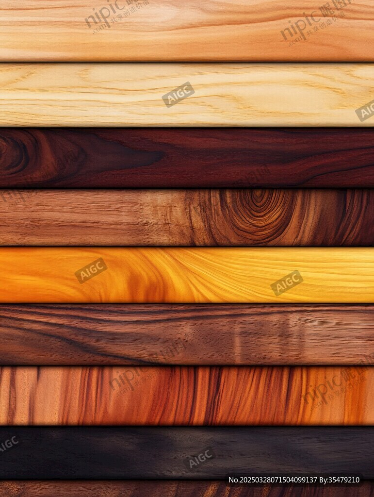 多样木纹板材展示