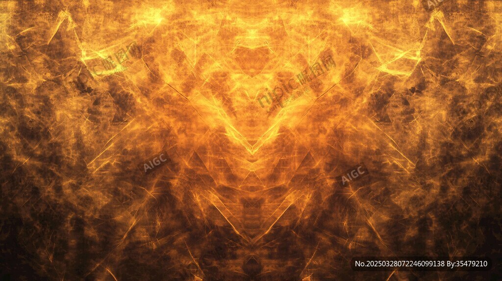 金色梦幻炫光抽象纹理背景