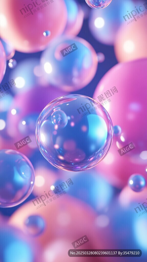 梦幻炫彩泡泡世界