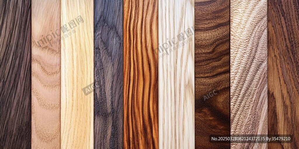 多样木纹展示