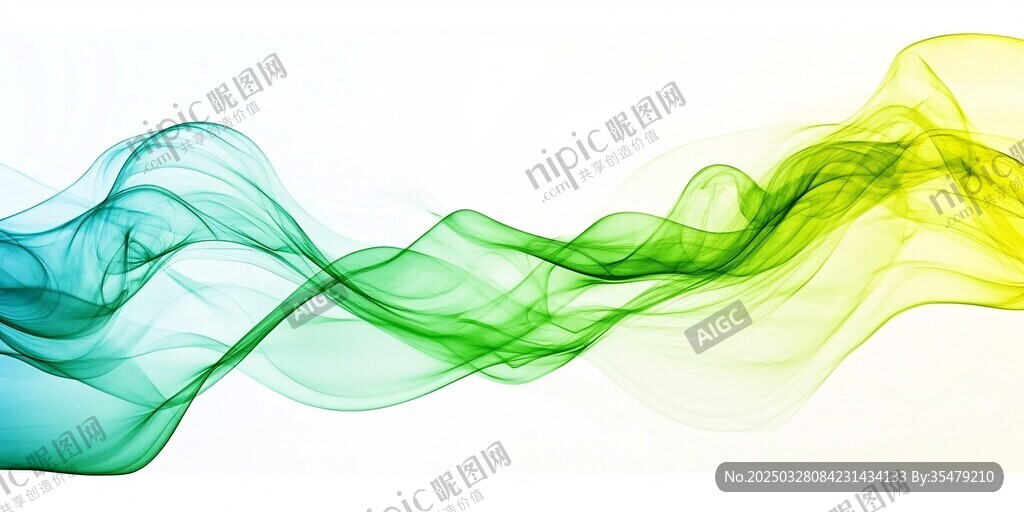 梦幻彩色烟雾飘逸效果
