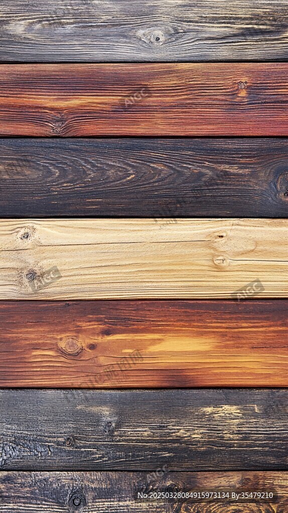 多彩木纹木板拼接纹理图
