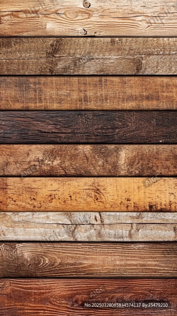 复古木质纹理背景图