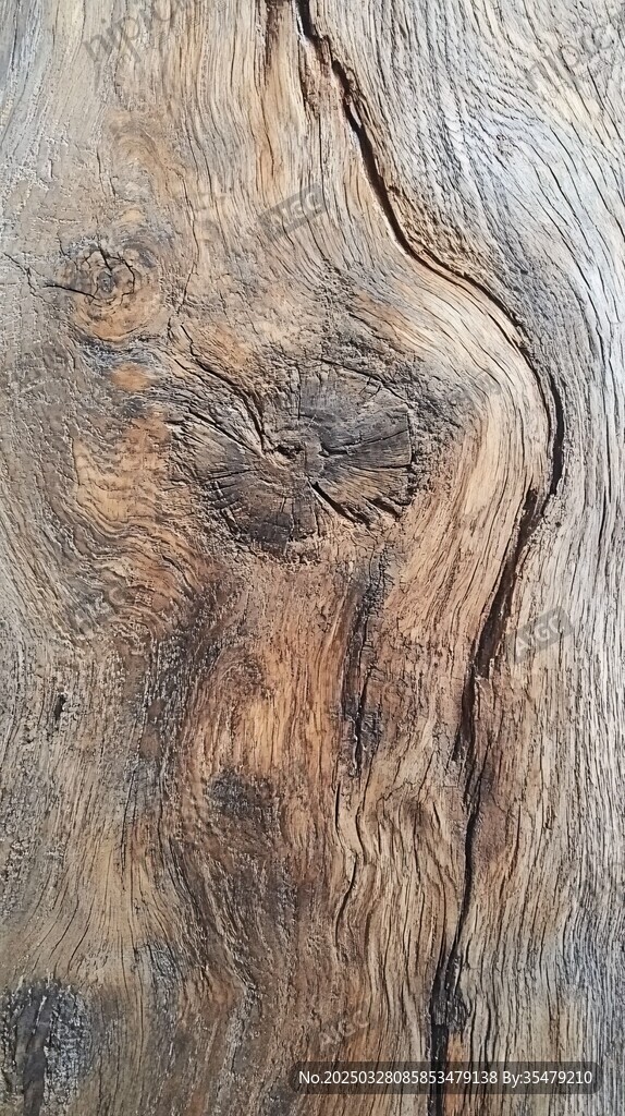 古老木纹的自然纹理之美