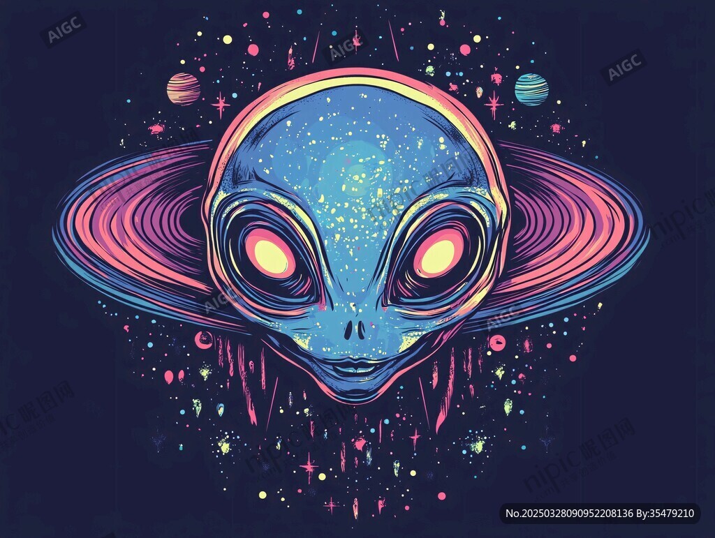 梦幻外星生物的宇宙图景
