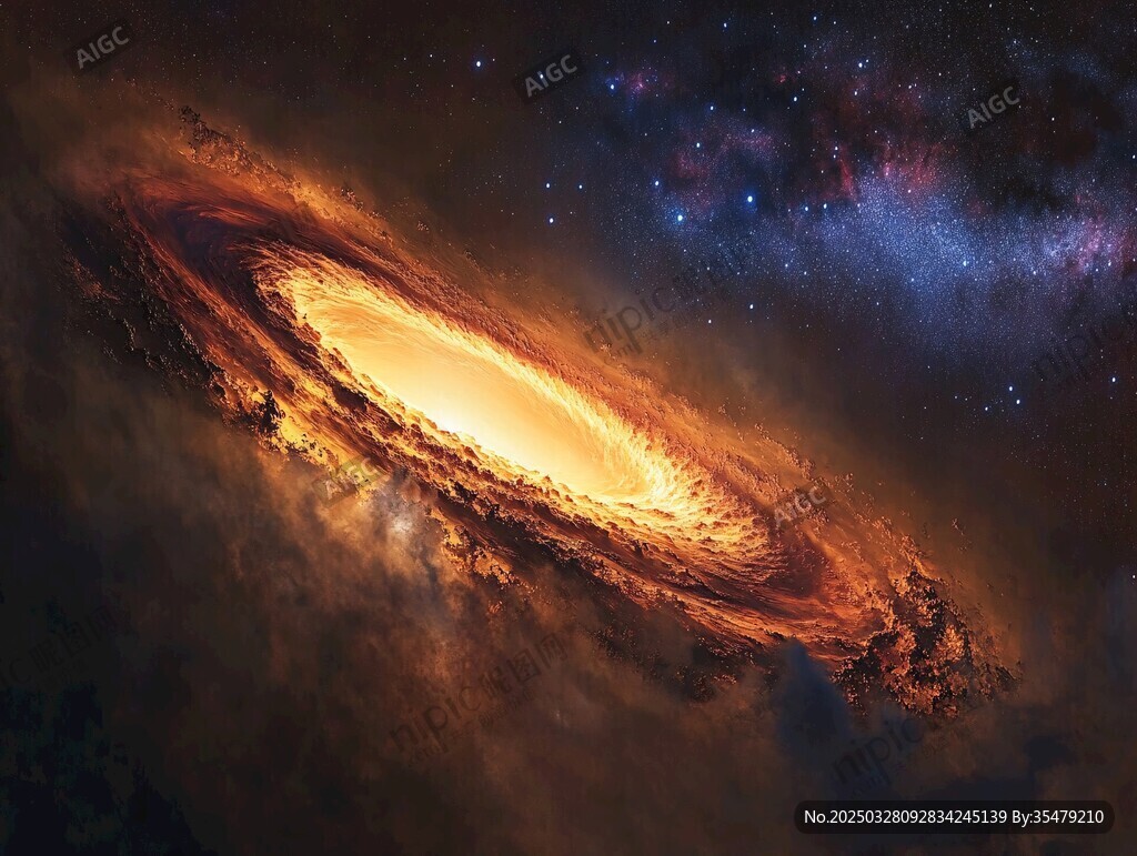 壮丽漩涡星系的宇宙奇观