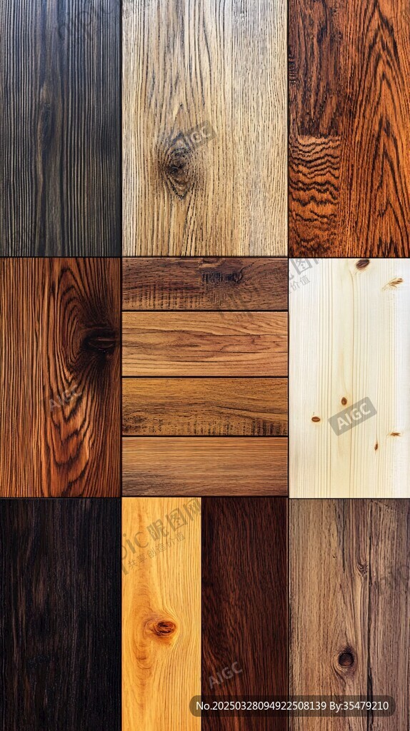 多样木纹展示