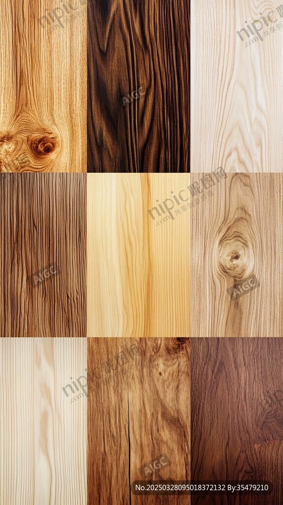 多样木纹纹理展示