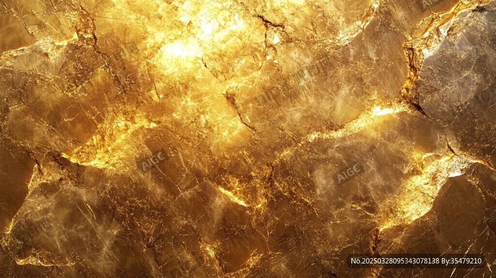 金色大理石纹理背景