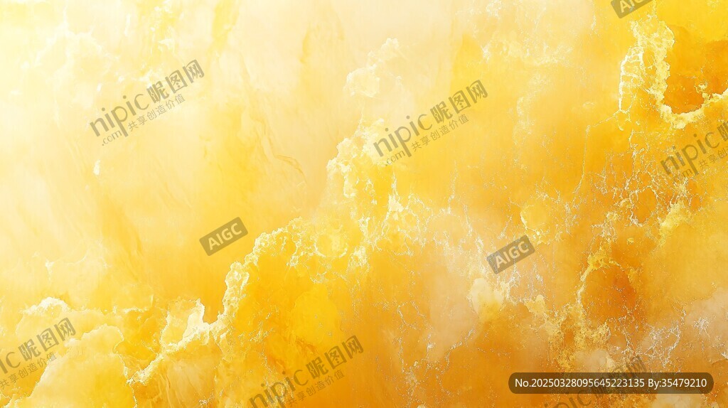 梦幻金黄云朵纹理背景