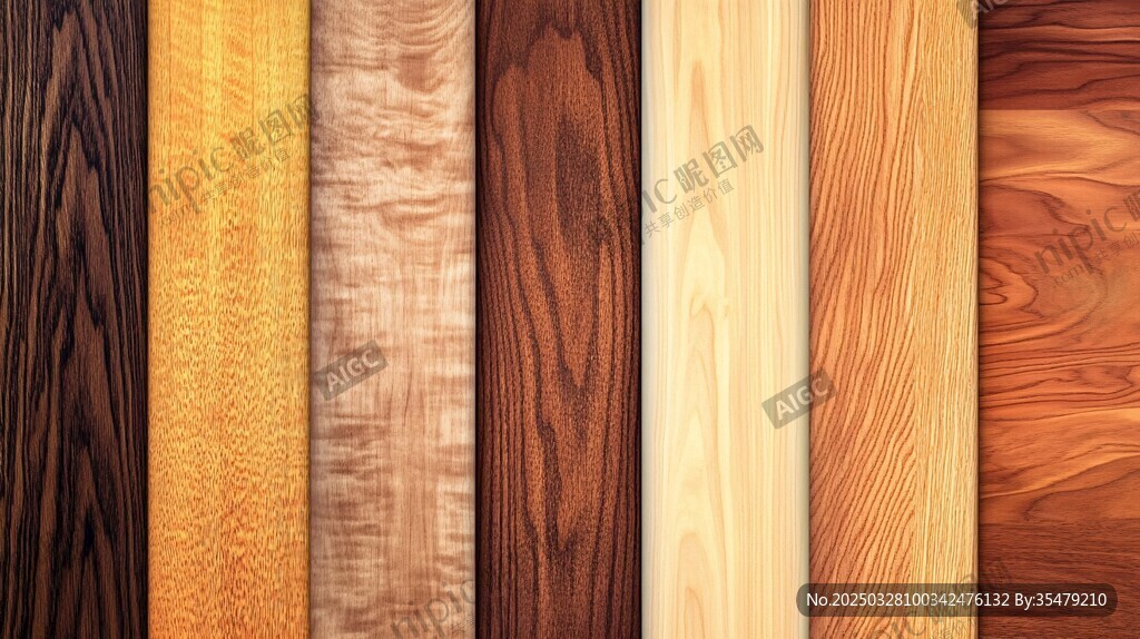 多样木纹展示