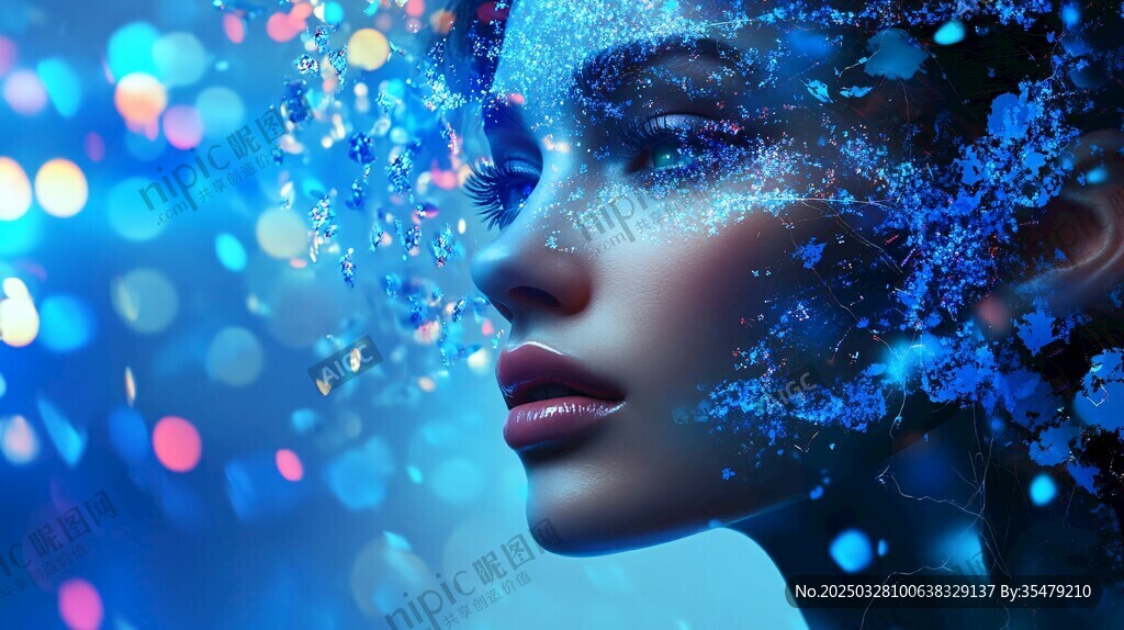 梦幻蓝调 科技与女性之美
