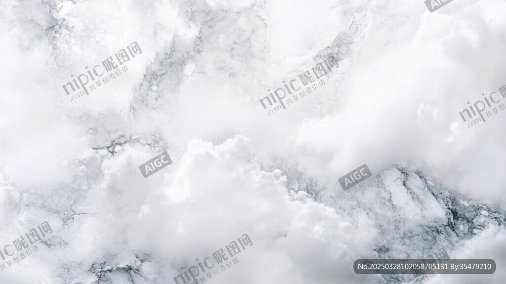 天空白云美景